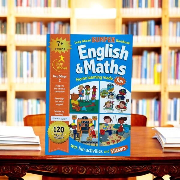 English & Maths Home Learning Made Fun_Sticker Book_Igloo_KWB44021