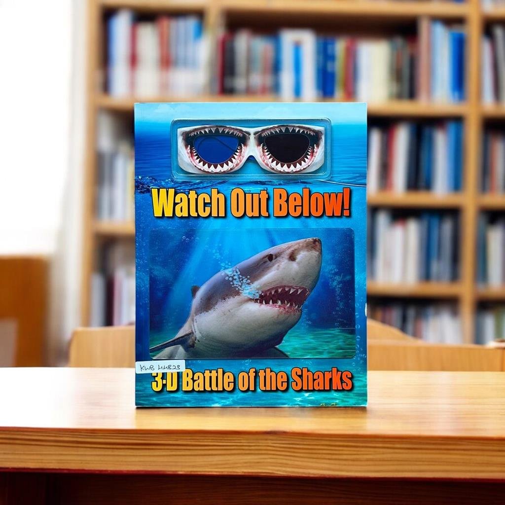 Watch Out Below!_3-D Battle Of The Sharks_ With 3-D Glass_Lisa Regan_KWB44823