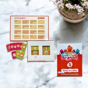 The Curious Dragon_5_Three In A Row_Three In A Row Board_22 Activity Cards_Game_KWB44836