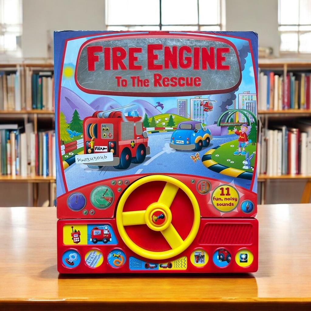 Fire Engine To The Rescue_Sound Book_Igloo Books_KWB45046