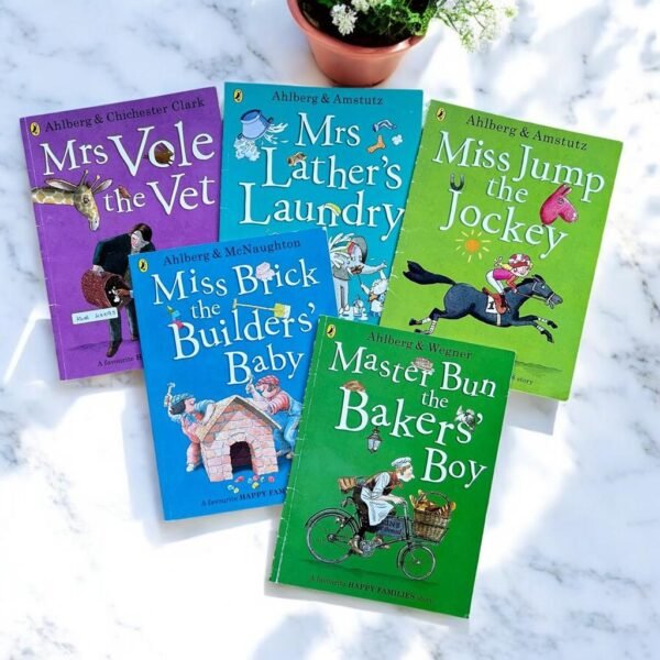Ahlberg_Read Aloud Picture Story Books_Set Of 5 Books_Puffin_KWB45095