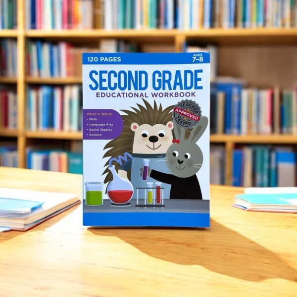 Second Grade Educational Workbook_Age 7-8_KWB45294