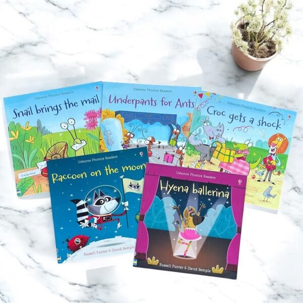 Usborne Phonics Readers_Set Of 5 Books_Usborne_KWB45621