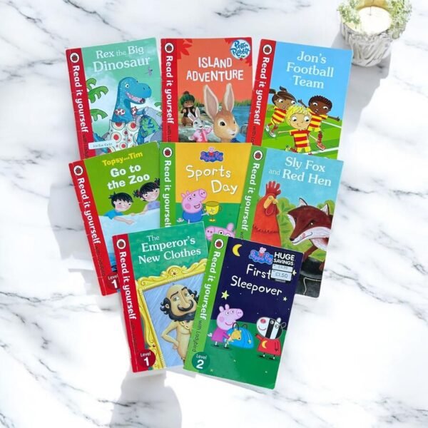 Read It Yourself_Level 1-2_Set Of 8 Books_Ladybird_KWB45639