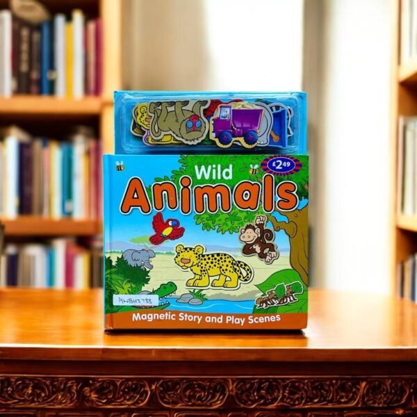 Wild Animals_21 Magnetic Book_Loved By Kids_KWB45733