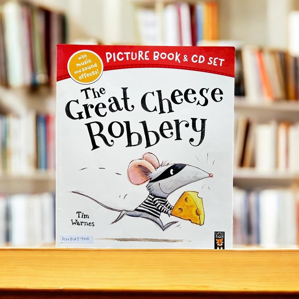 Little Tiger Press_The Great Cheese Robbery_With CD_Tim Warnes_KWB45906