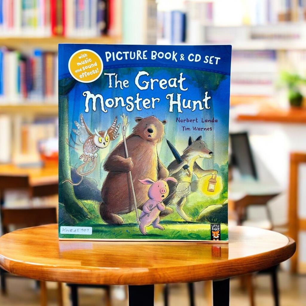Little Tiger Press_The Great Monster Hunt_With CD_Norbert Landa_KWB45907