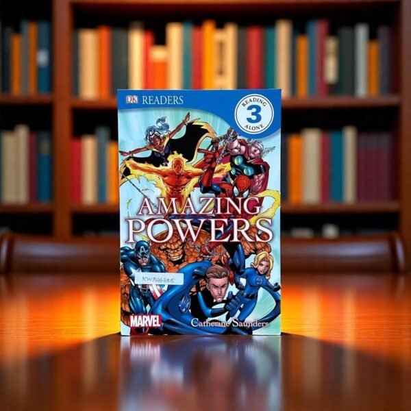 DK Readers_Marvel_Amazing Powers_Catherine Saunders_KWB46355