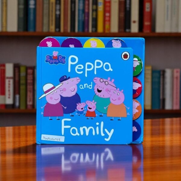 Peppa Pig_Peppa And Family_Tab Book_ladybird_KWB46758
