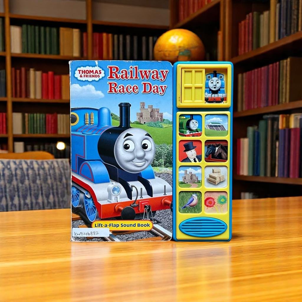 Thomas & Friends_Railway Race Day_Sound And Flap_Pi Kids_KWB46882