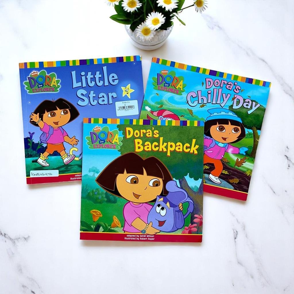 Dora The Explorer_Read Aloud Picture Story Books_Set Of 3 Books_Nickelodeon_KWB46976