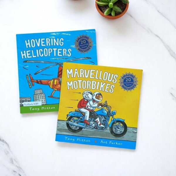 Amazing Machines_Read Aloud Picture Story Books_Set Of 2 Books_Tony Mitton_KWB46980