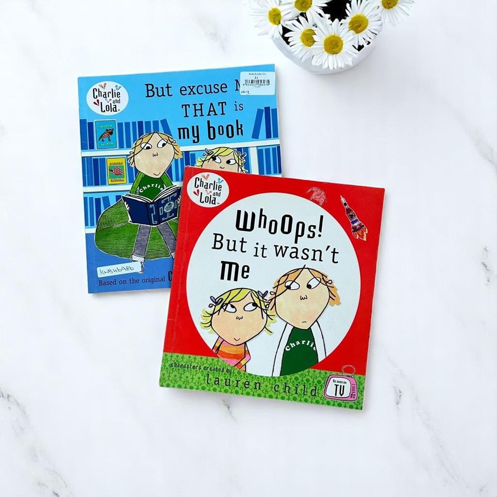 Charlie And Lola_Read Aloud Picture Story Books_Set Of 2 Books_Lauren Child_KWB46986