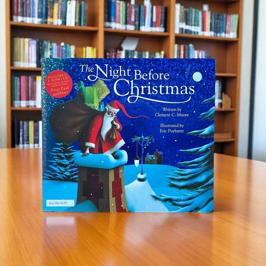 The Night Before Christmas_With CD_Macmillan_Clement C.Moore_KWB47689