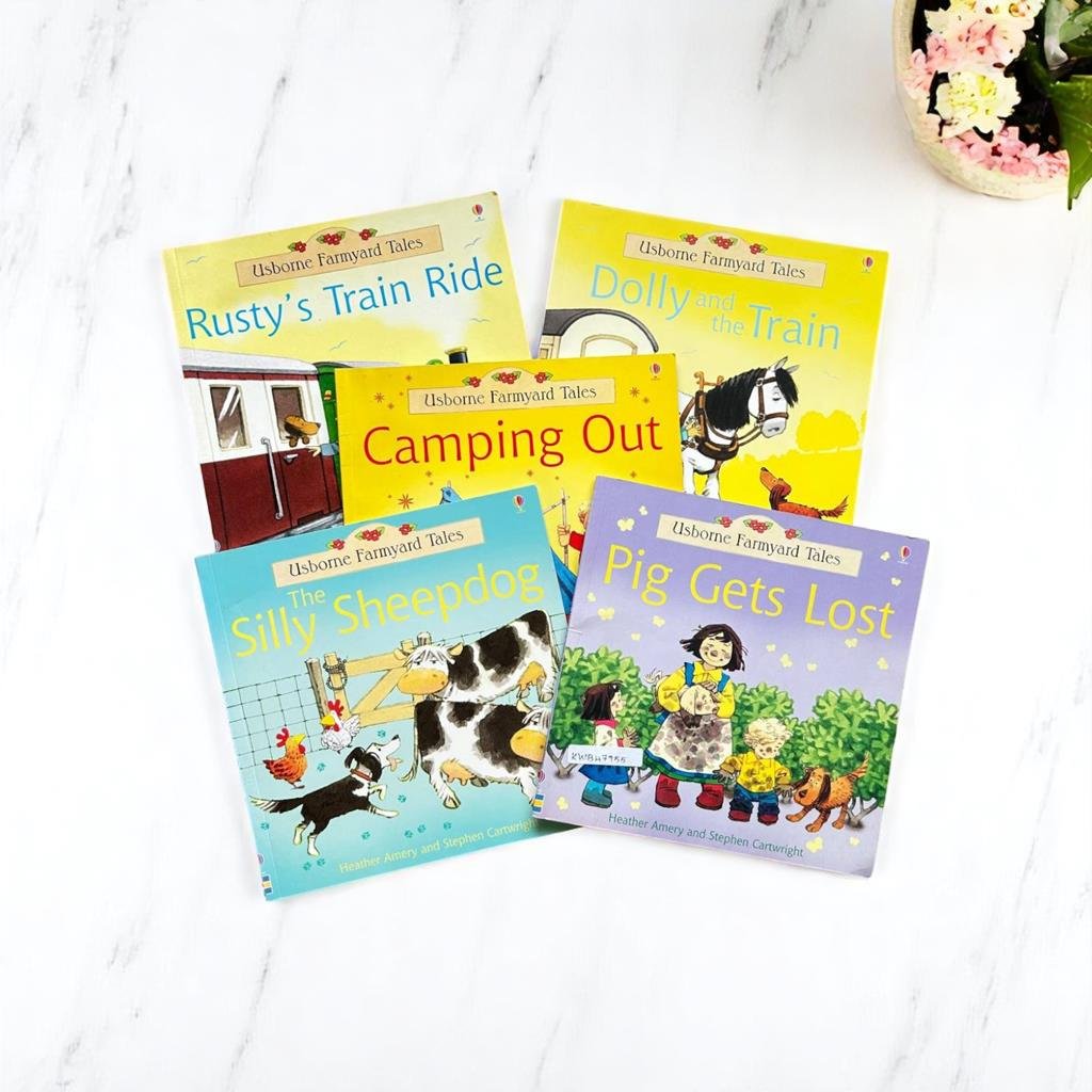 Usborne Farmyard Tales_Set Of 5 Books_Usborne_KWB47955