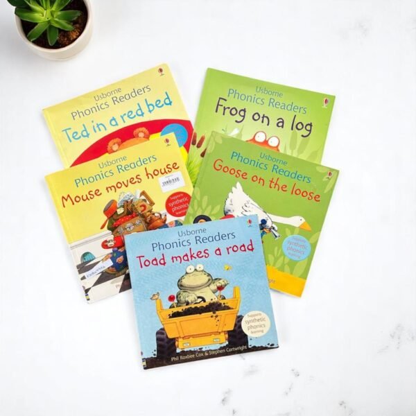 Usborne Phonics Readers_Set Of 5 Books_Usborne_KWB47956