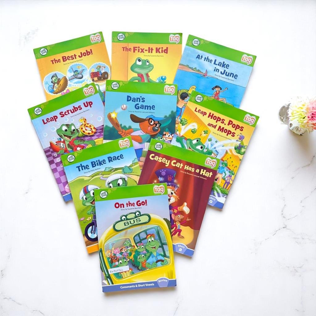 Leap Frog_Set Of 9 Books_Tag Readers_KWB47962