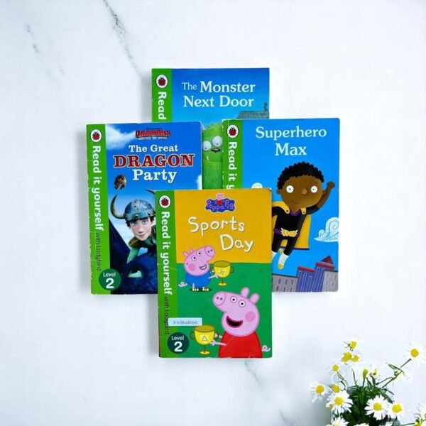 Read It Yourself_Level 2_Set Of 4 Books_Ladybird_KWB48065