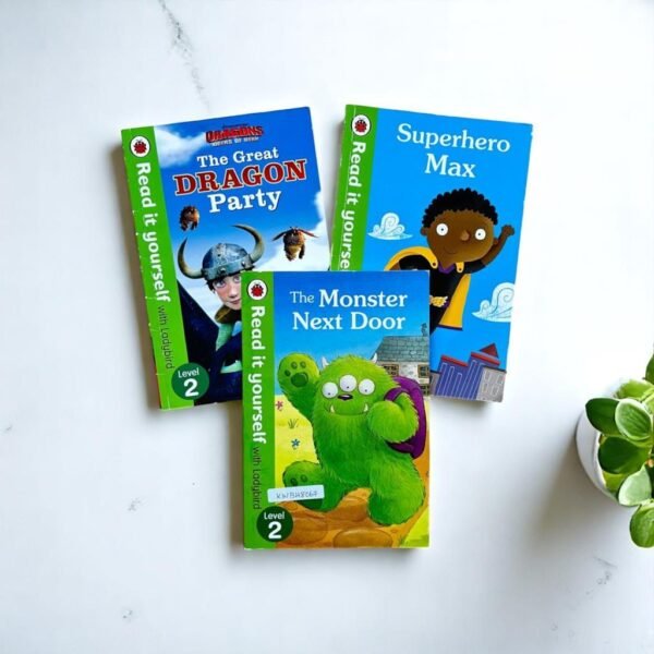 Read It Yourself_Level 2_Set Of 3 Books_Ladybird_KWB48067