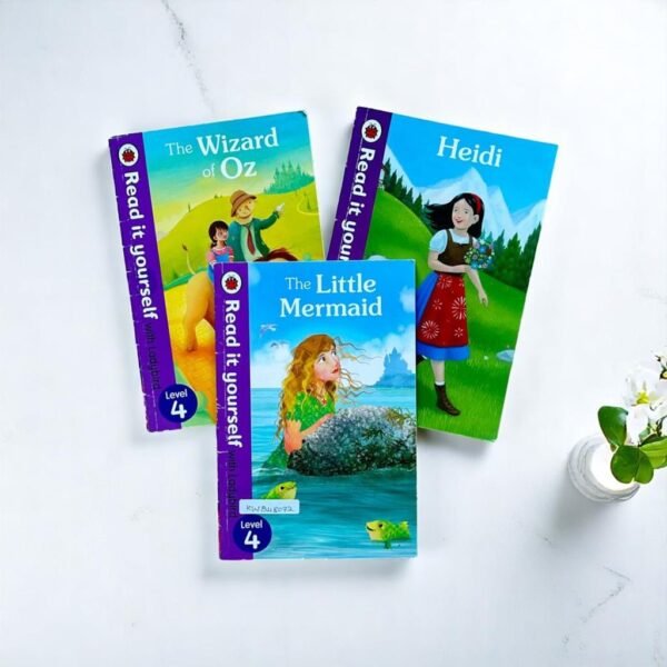 Read It Yourself_Level 4_Set Of 3 Books_Ladybird_KWB48072