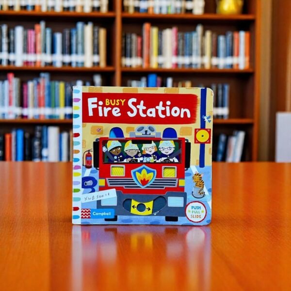 Busy Fire Station _Push Pull Slide _Campbell _KWB50011