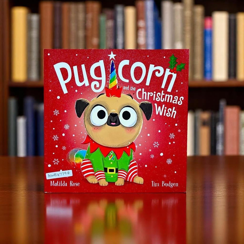 Pugicorn And The Christmas Wish_Hodder Children_Matilda Rose_KWB47798