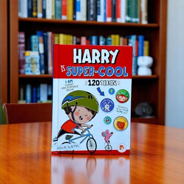 Pocket Friendly_Harry Is Super-Cool_With Stickers_Hazel Quintanilla_KWB48192