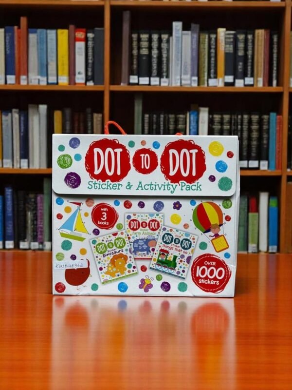 Dot To Dot_Set Of 3 Books_Sticker_Igloo Books_KWB48362