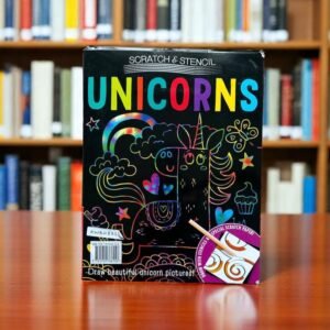 Unicorns_Scratch And Stencil_Elizabeth Golding_KWB48363