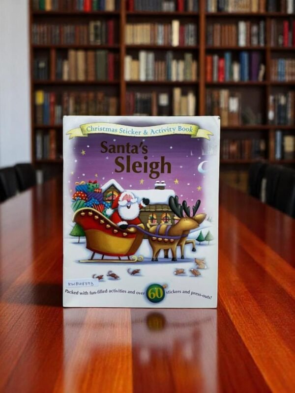 Santa's Sleigh_Stickers And Press Outs!_Igloo Books_KWB48393