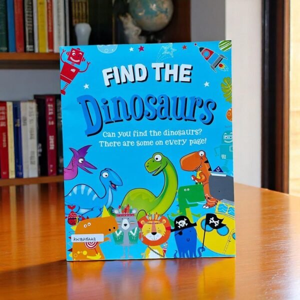 Find The Dinosaurs_Search And Find Book_KWB48443