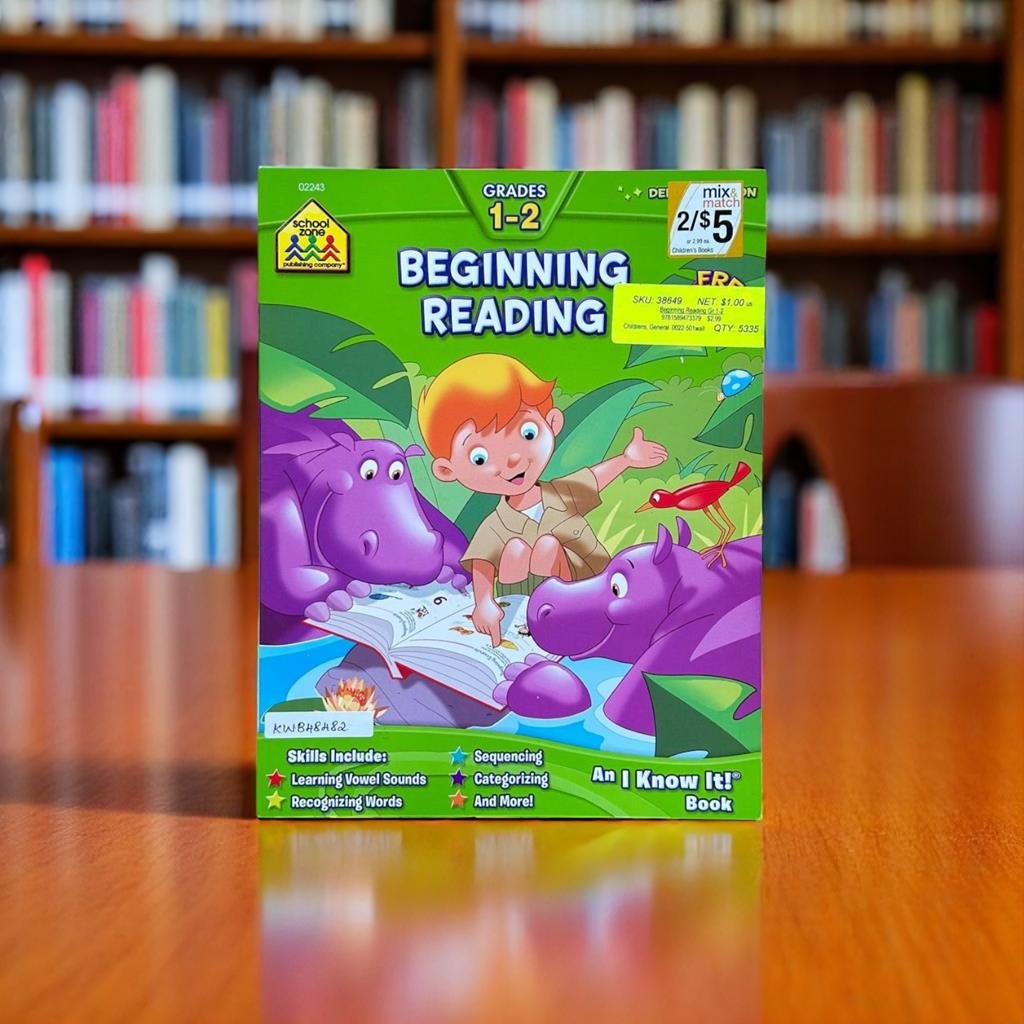 Beginning Reading_School Zone_Grades 1-2_KWB48482