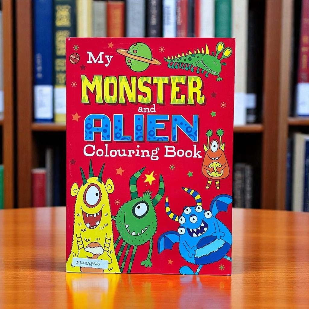 My Monster And Alien _Colouring Book_KWB48515