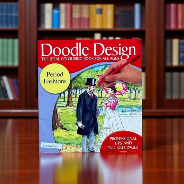 Doodle Design_Colouring Book_Period Fashions_Holland Publishing_KWB48516