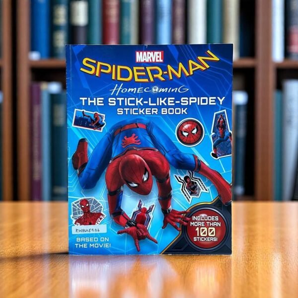 Spider Man Home Coming_The Stick-Like-Spidey Sticker Book_Marvel_KWB48536