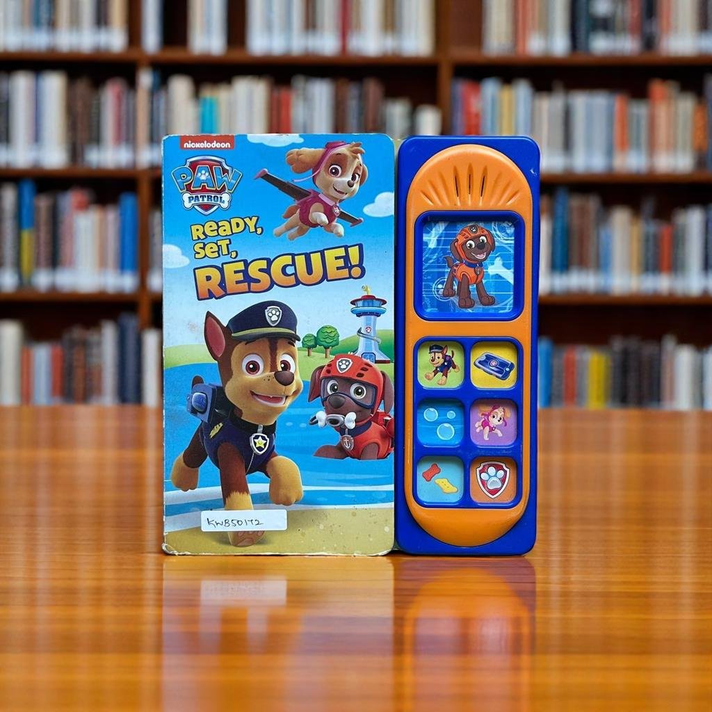 Paw Patrol_Ready Set Rescue !_Sound Book _Pi kids _KWB50172