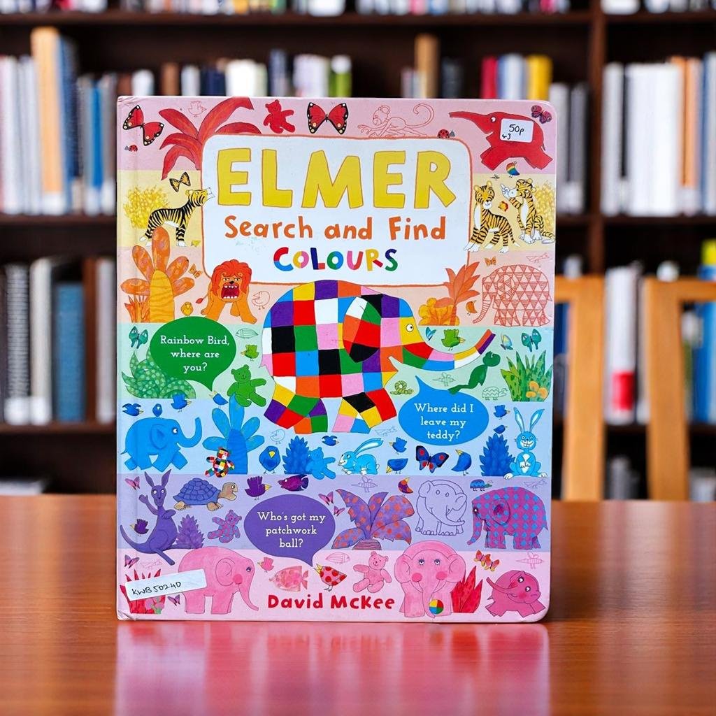 Elmer Search and Find Colours _David Mckee _KWB50240