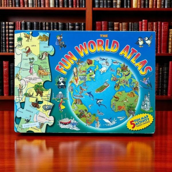 The Fun World Atlas_5 Fun Activity Pages Inside !_Tormont _KWB50350