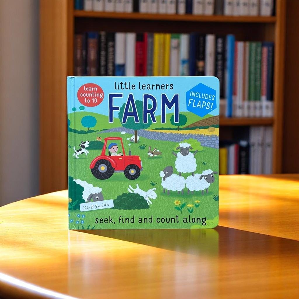 Little Learners Farm _ Flap Book_Lucy Barnard _KWB50364