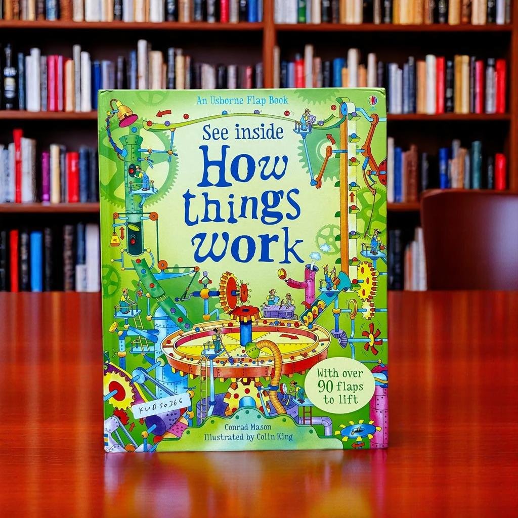 See Inside How Things Work_Flap Book _Usborne _KWB50366