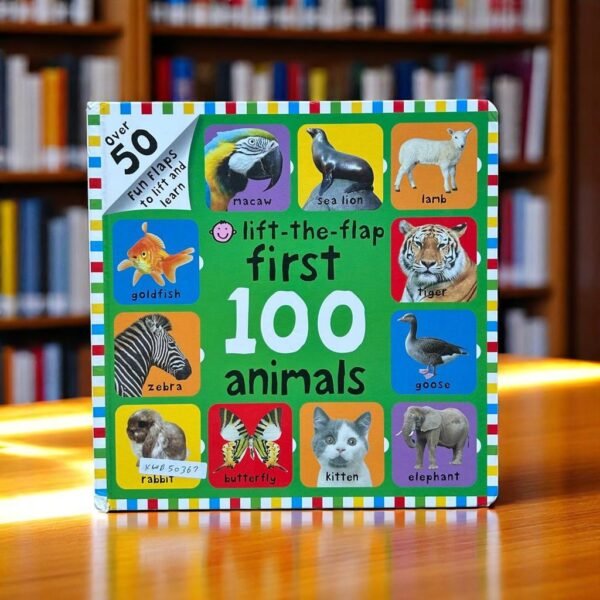 First 100 Animals_Flap Book_Taped_Roger Priddy _KWB50367