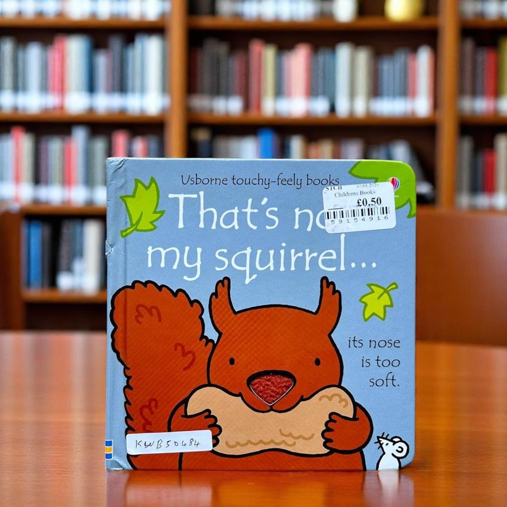Usborne Touchy Feely Books_That's Not My Squirrel _Usborne _KWB50484