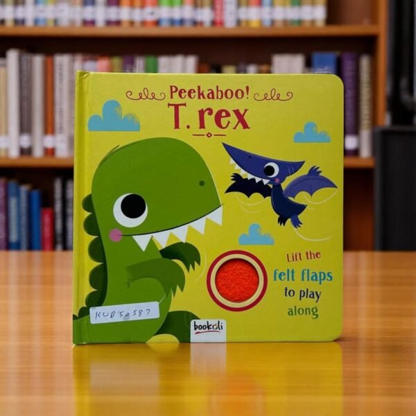 Peekaboo ! T Rex_Felt Flap _Bookcli_KWB50587