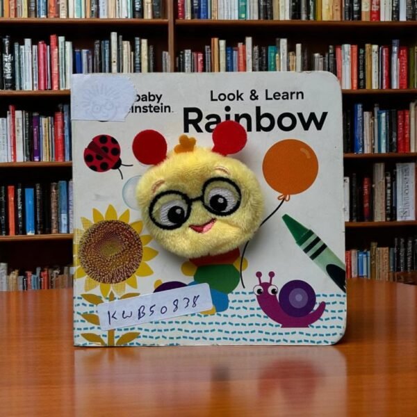 Look & Learn Rainbow_Finger Puppet Book _Baby einstein _KWB50838