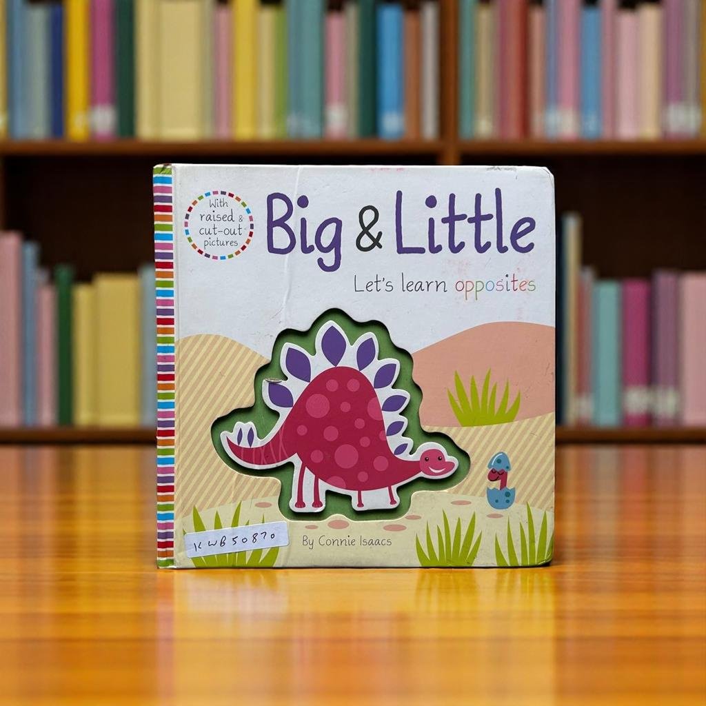 Big & Little _Let's Learn Opposites_With Raised & Cut Out Pictures _Connie Lsaacs _KWB50870