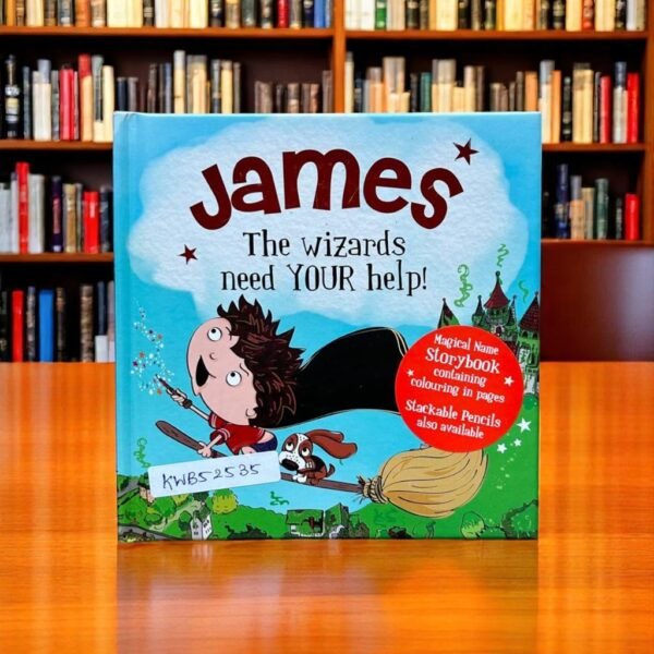 Pocket Friendly_James The Wizards Need Your Help!_My Special Christmas Story_History Heraldry_KWB52535