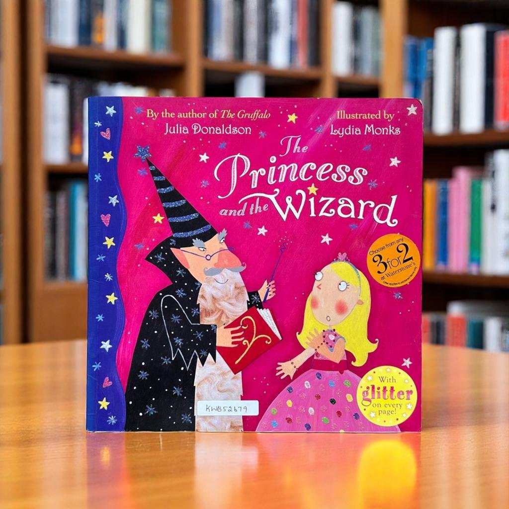 The Princess and the Wizard_Glitter Book _Julia Donaldson_KWB52679