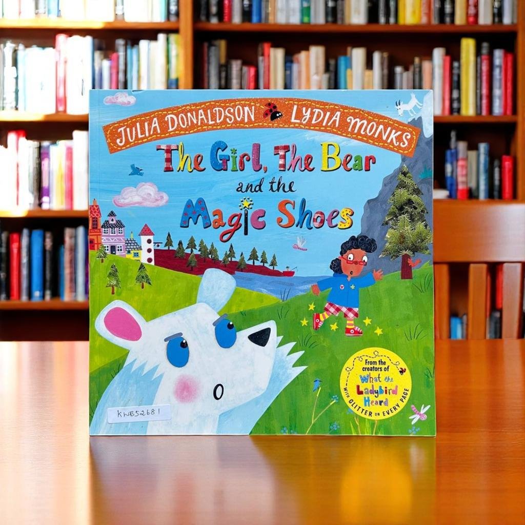 The Girl the Bear and the Magic Shoes_Glitter Book _Julia Donaldson_KWB52681
