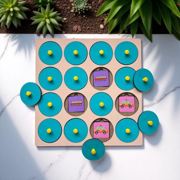 Smart Memory Game Mix & Match Brain Builder for Kids - Image 2