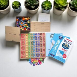 100 Frame Board with Maths SATs Challenge Year 2_(Set of 3 Books)